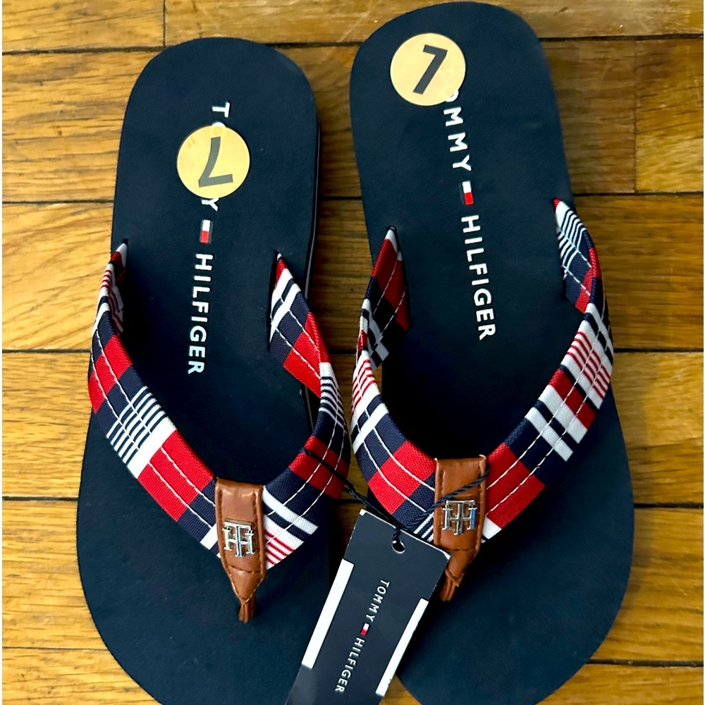 BNWT TOMMY HILFIGER FLIP- FLOPS